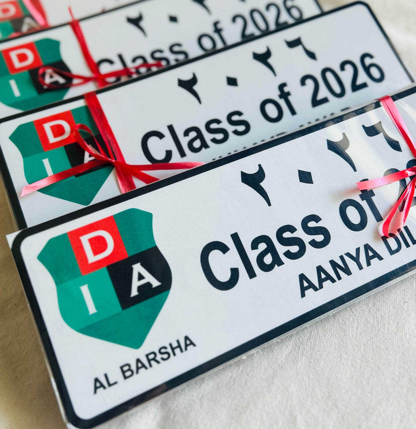 A4 /A5 size personalised metal graduation sign